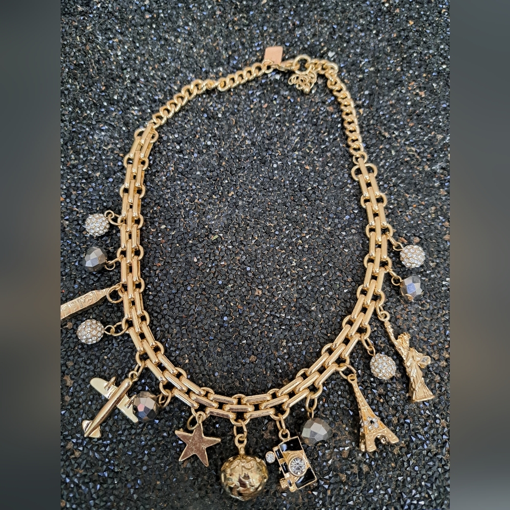 Gold Charm Necklace